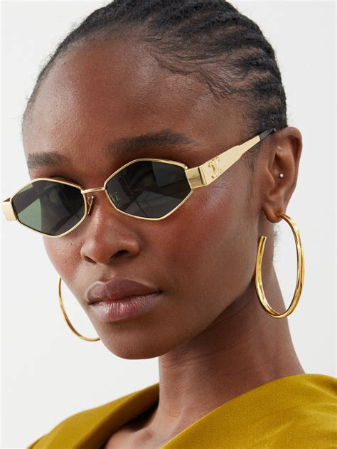 celine gold chain sunglasses amazon|celine sunglasses clearance.